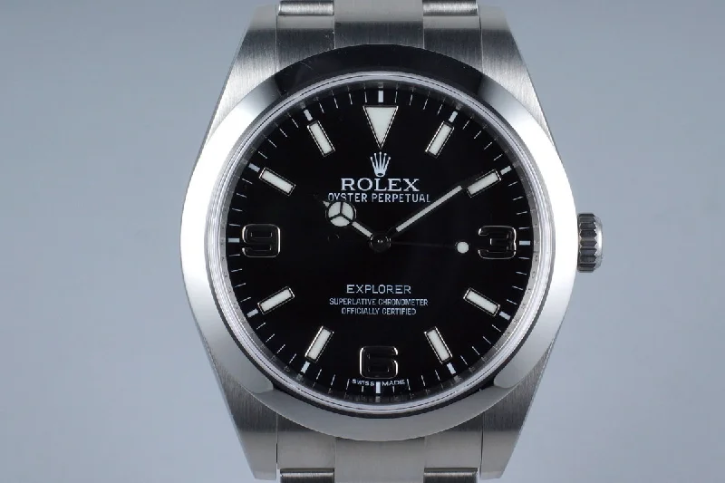 Rolex Submariner with ceramic case -2010 Rolex Explorer 214270