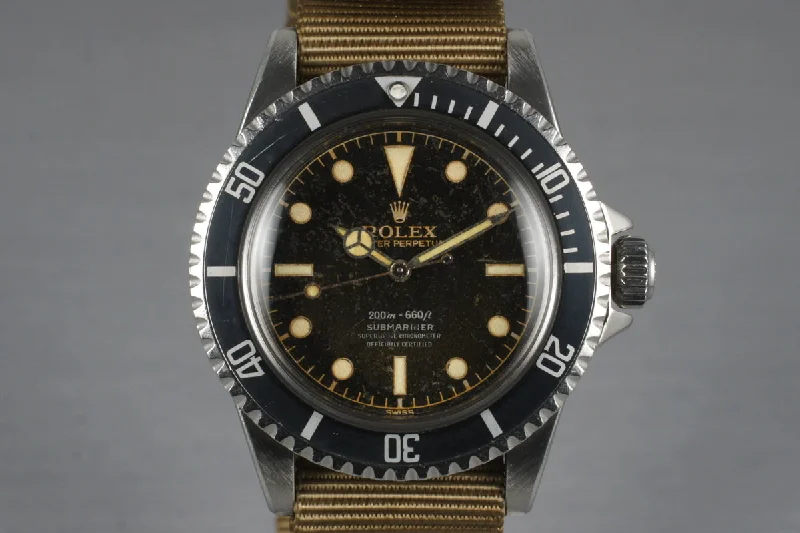 Rolex Day-Date with diamond markers -1960 Rolex Submariner 5512 PCG with Beautiful Silver 4 Line Dial