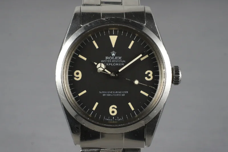 Rolex Day-Date with white gold case -1969 Rolex Explorer 1 1016