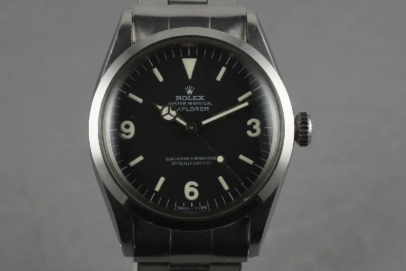 Rolex Sea-Dweller 50th Anniversary edition -1969 Rolex Explorer 1 1016 with matte dial