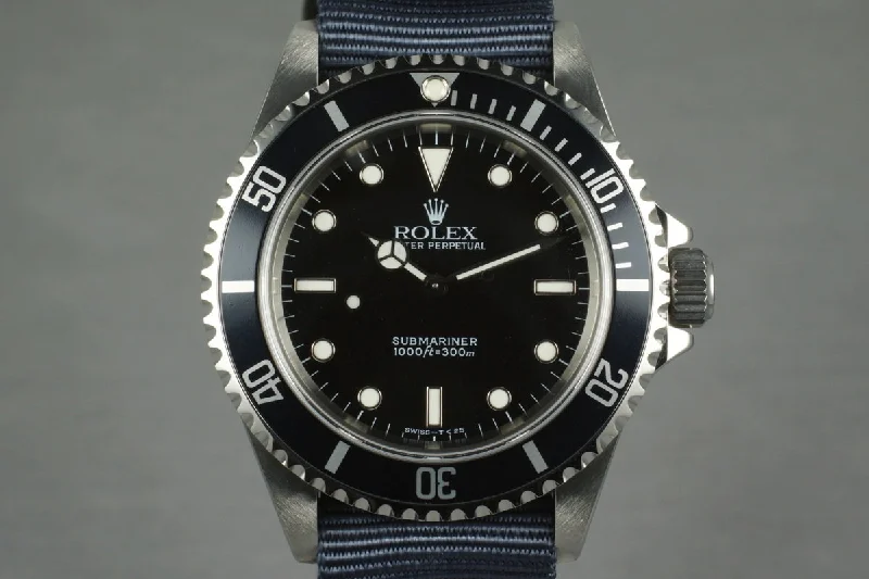 Rolex Explorer II with dual-time feature -1997 Rolex Submariner 14060