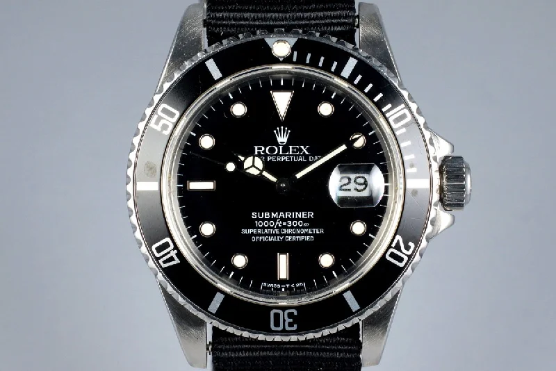 Rolex Day-Date 40mm with polished dial -1981 Rolex Submariner 16800 Tritium Service Dial