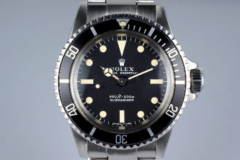 Rolex Sky-Dweller with two-tone dial -1971 Rolex Submariner 5513 Serif Dial