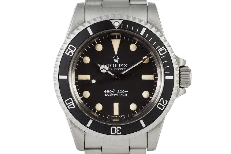 Rolex Milgauss with magnetic resistance -1977 Rolex Submariner 5513 with Mark 1 Maxi Dial with Box and Papers