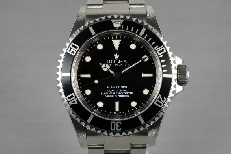 Rolex watches with date function -2009 Rolex Submariner 14060