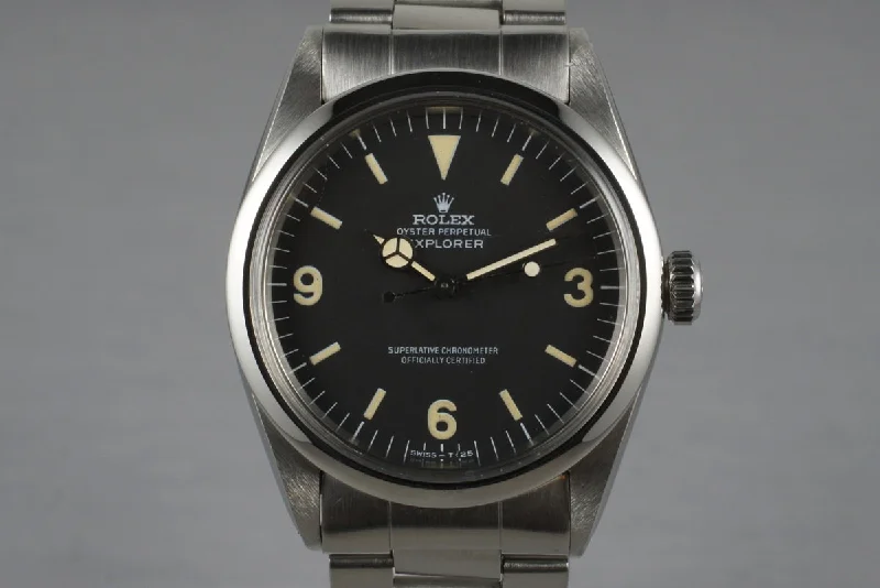 Rolex Submariner with red accents -1969 Rolex Explorer 1 1016